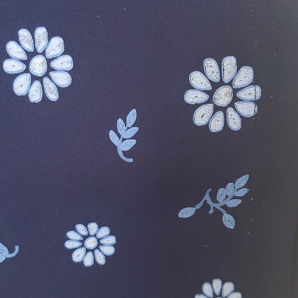 GIRL CODE, BLUE & WHITE FLOWERS, MINI SKIRT, SIZE 14.5 - Picture 2 of 2